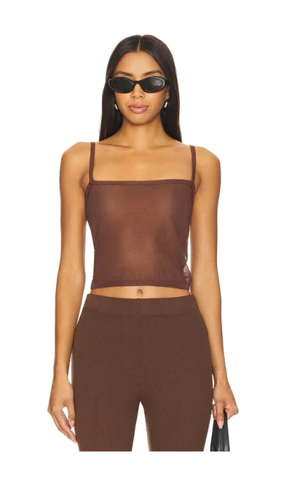 Lovers & Friends Layla Tank In Brown