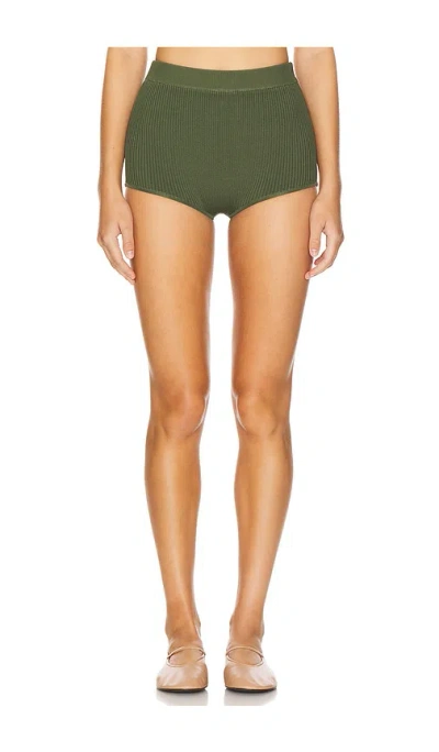 Lovers & Friends Limor Shorts In 그린