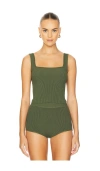 Lovers & Friends Limor Tank In Green