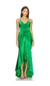 Lovers & Friends Liz Gown In 绿色