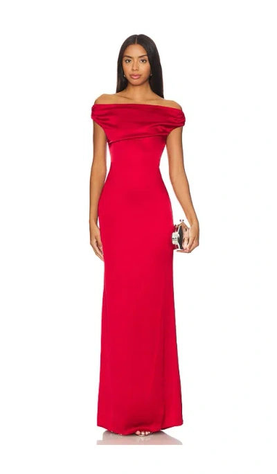 Lovers & Friends Mariam Gown In Red