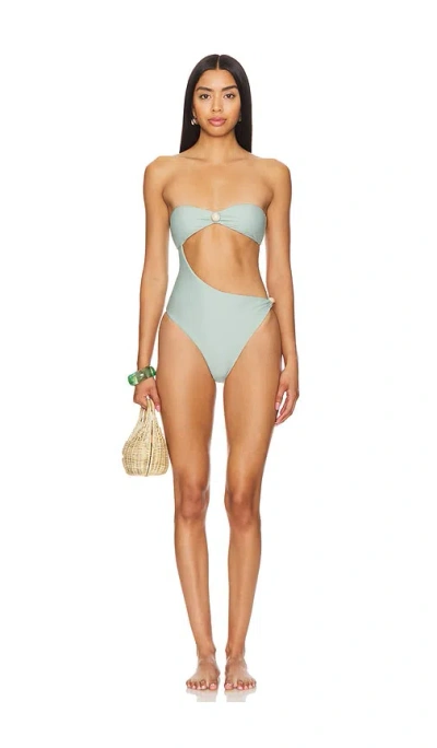 Lovers & Friends Marissa One Piece In Soft Aqua