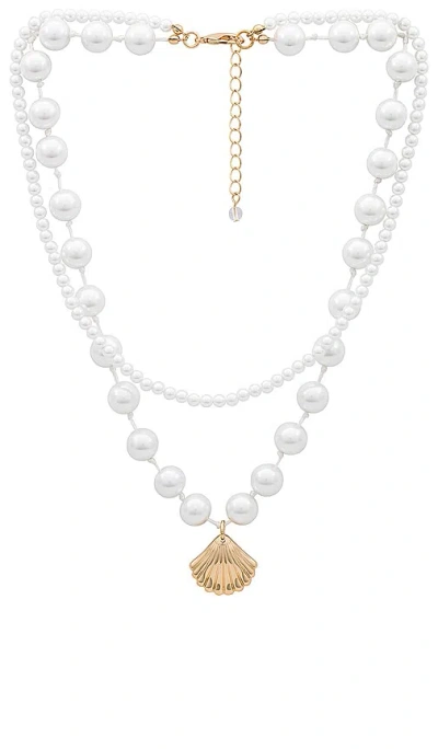 Lovers & Friends Marni Necklace In White