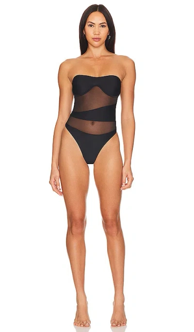 Lovers & Friends Midnight Ride One Piece In Black