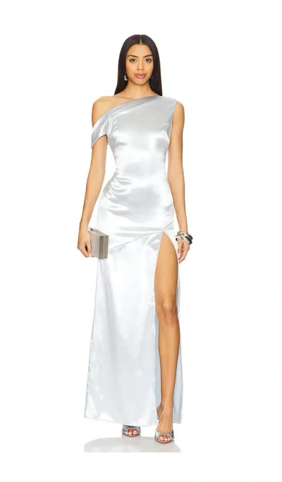 Lovers & Friends Monika Gown In 冰蓝色