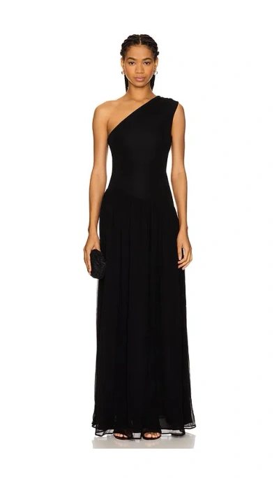 Lovers & Friends Morgan Gown In Black