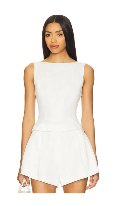 Lovers & Friends Nysa Top In White