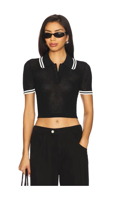 Lovers & Friends Orsola Short Sleeve Polo