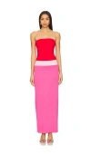 Lovers & Friends Penny Maxi Dress In 粉红底碎花