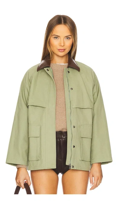 Lovers & Friends Peyton Jacket In 橄榄绿