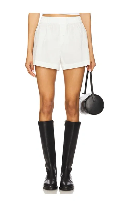 Lovers & Friends Rosemaria Boxer Short In 白色