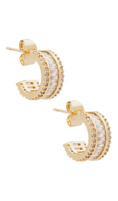 Lovers & Friends Sallie Earrings In Metallic Gold