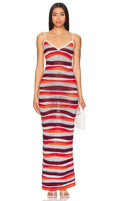 Lovers & Friends Sienna Maxi Dress In Multi