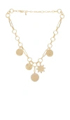 Lovers & Friends Soluna Necklace In 金色