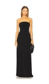 Lovers & Friends Steph Gown In Black