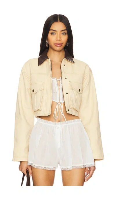 Lovers & Friends Tess Jacket In Tan