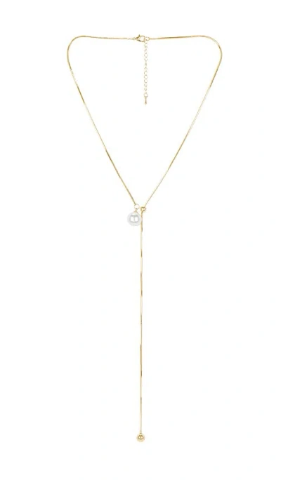 Lovers & Friends Tess Necklace In Metallic Gold