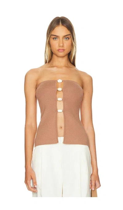 Lovers & Friends Venezia Top In Brown