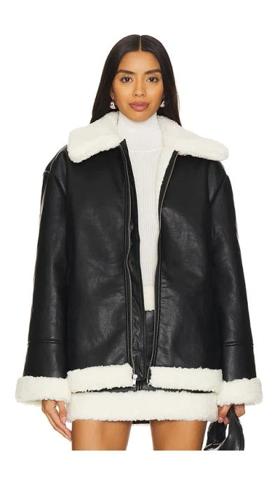 Lovers & Friends Violetta Faux Leather Jacket In Ë¸ë