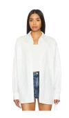 Lovers & Friends X Maggie Macdonald Mia Shirt In 白色
