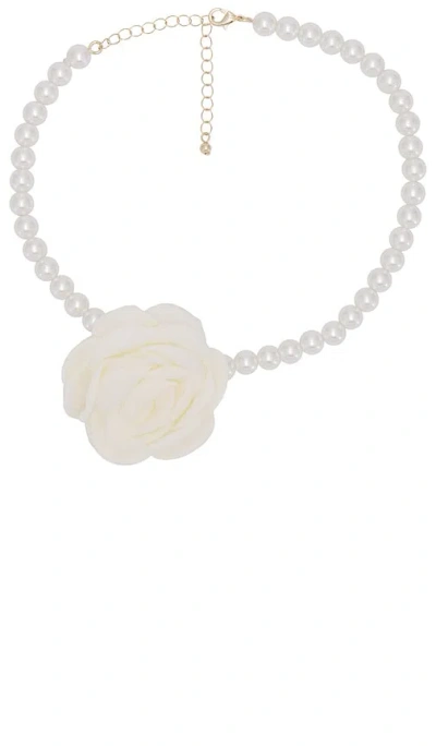 Lovers & Friends Zosia Necklace In White