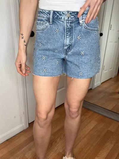 Lovervet Daisy Denim Shorts In Blue