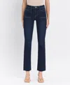 Lovervet High Rise Mini Bootcut Jeans In Jubilant In Multi