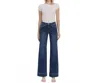 Lovervet High Rise Trouser Jeans In Dominated In Blue