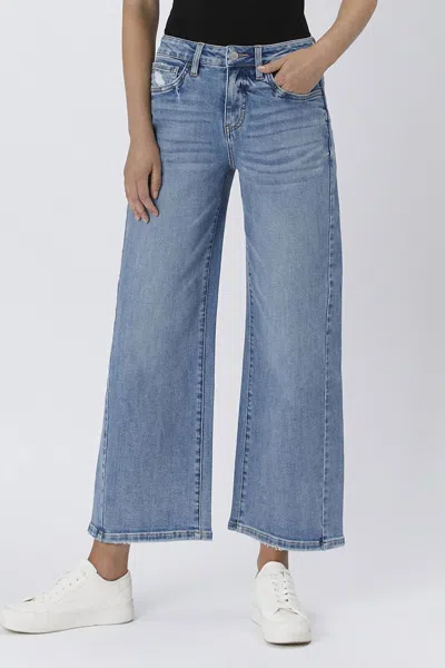 LOVERVET MAKE IT UP TO YOU TUMMY CONTROL HIGH RISE JEANS IN IDEALLY
