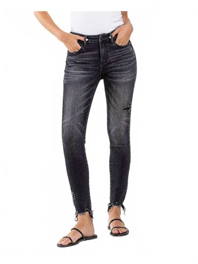 Lovervet One In A Billion Denim Skinny Jeans In Black In Multi