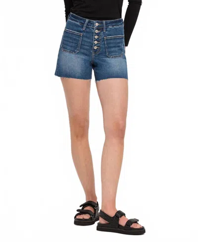 Lovervet Patch Pocket Shorts - Plus In Manifest In Blue