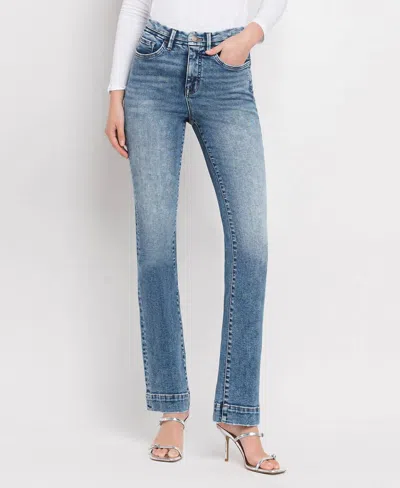 Lovervet Tummy Control High-rise Bootcut Jean In Protegee In Multi