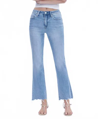 Lovervet Women's Ruthie Kick Flare Jeans In Stirringly In Blue