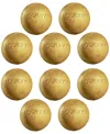 Lovery 10-pc. 24k Gold Bath Bomb Spa Balls Gift Set In No Color