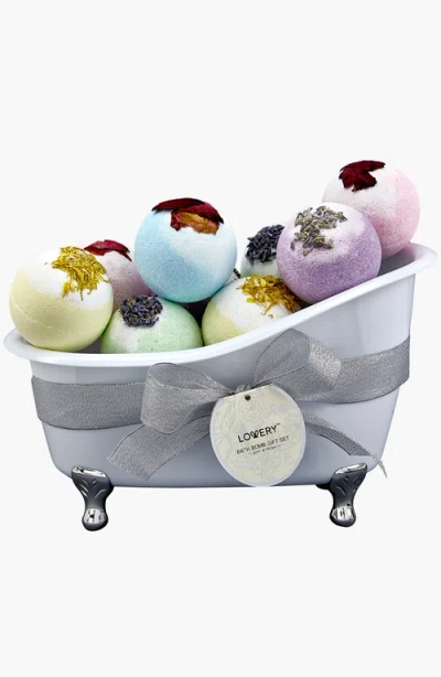 Lovery 10-piece Bath Bombs Gift Set With Shea & Coco Butter In Multicolor