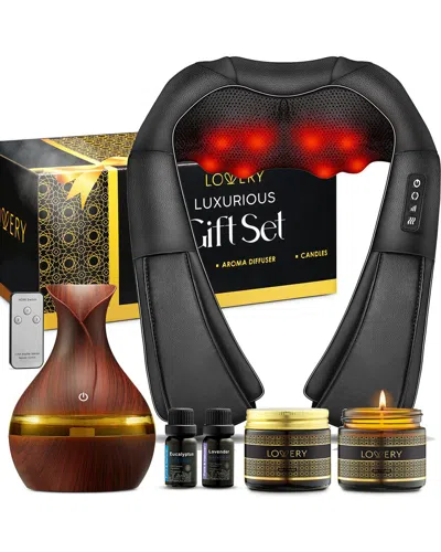 Lovery 11pc Aromatherapy And Massager Gift Set