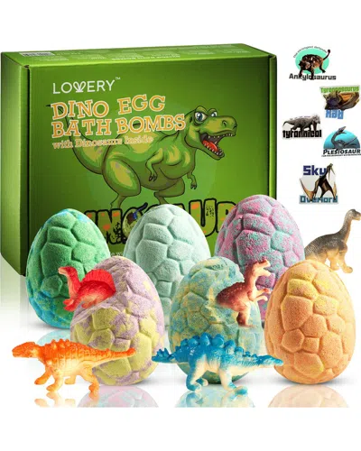 LOVERY LOVERY 12PC DINOSAUR BATH BOMBS GIFT SET