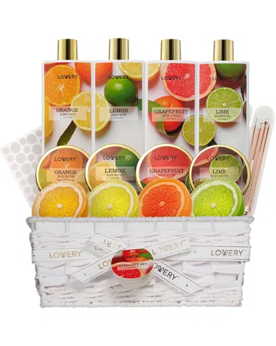 Lovery 20pc Stress Relief Spa Kit In White