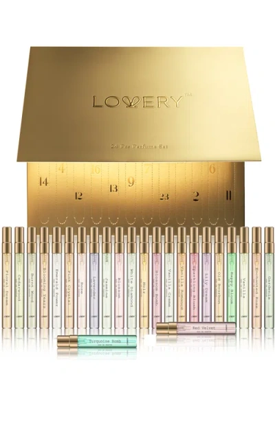 Lovery 24-pc. Limited Edition Luxury Eau De Parfum Gift Set In Gold