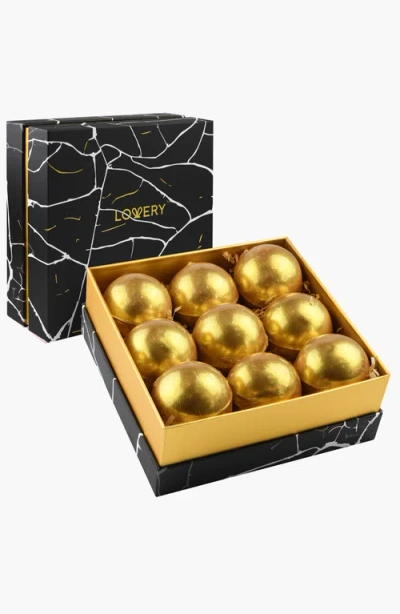 Lovery 24k Gold Bath Bombs Gift Box