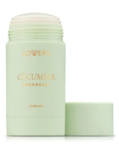 Lovery 2.6oz Cucumber Deodorant Stick In Green