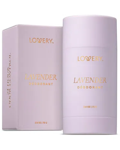 Lovery 2.6oz Lavender Aluminum Free Deodorant Stick In Pink