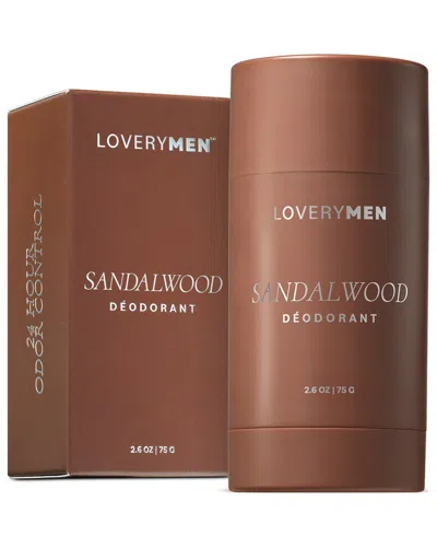 Lovery 2.6oz Men's Sandalwood Deodorant Stick