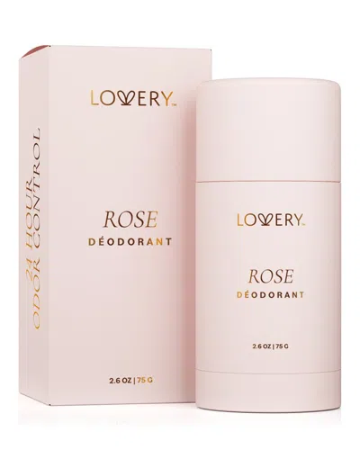 Lovery 2.6oz Rose Deodorant Stick In Transparent