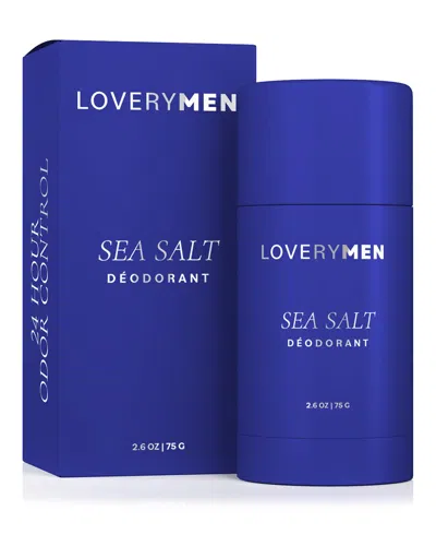 Lovery 2.6oz Sea Salt Aluminum Free Deodorant Stick In Blue