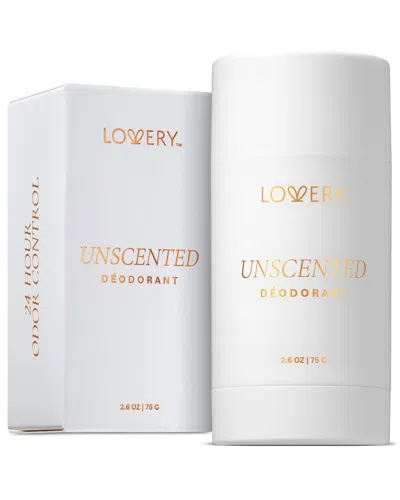 Lovery 2.6oz Women's Unscented Anti-perspirant Deodorant Stick