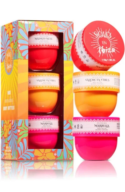 Lovery 3-pc. Solo En Ibiza Body Butter Gift Set In Multi
