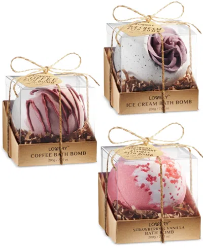 Lovery 3-pc. Deluxe Bath Bomb Set In No Color