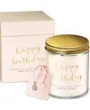 Lovery 3-pc. Happy Birthday Soy Candle & Halo Necklace Gift Set In No Color