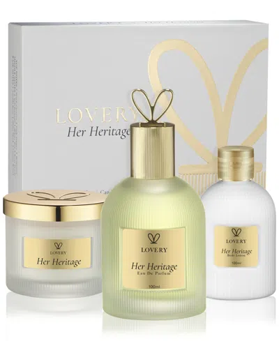 Lovery 3-pc. Limited-edition Her Heritage Eau De Parfum Gift Set In No Color